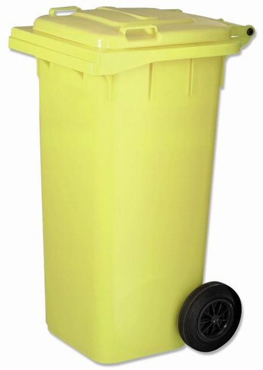 Contenedor residuos 240lts con Tapa Abatible