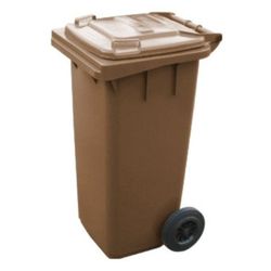 Contenedor residuos 240lts con Tapa Abatible