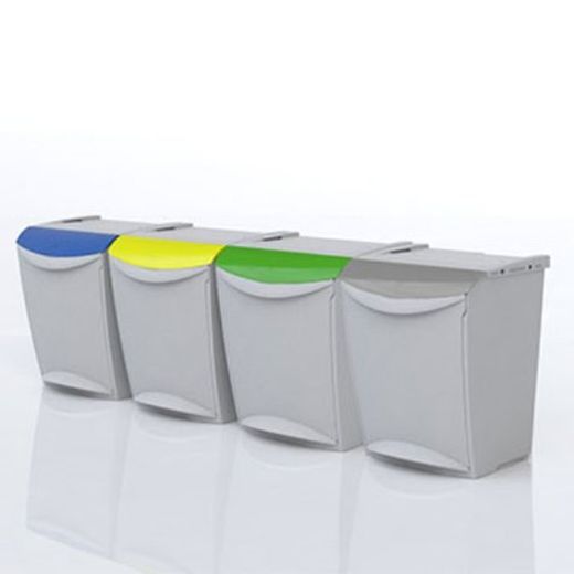 Contenedor residuos apilable recycling