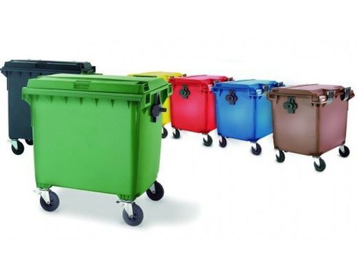 Contenedor residuos urbano 1100 l.