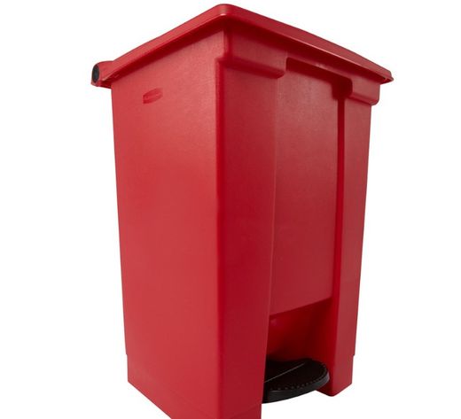 Contenedor rubbermaid legaci step -on con pedal