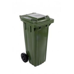 Contenedores 80 litros tapa abatible con 4 ruedas 200mm