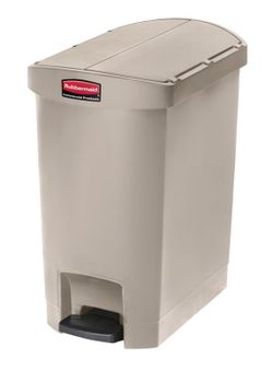 Contenedores con pedal lateral rubbermaid