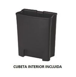 Contenedores con pedal lateral rubbermaid