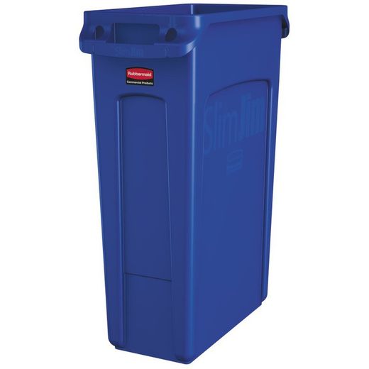 Contenedores de reciclaje slim jim de rubbermaid 60lts. y 87lt