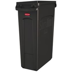 Contenedores de reciclaje slim jim de rubbermaid 60lts. y 87lt