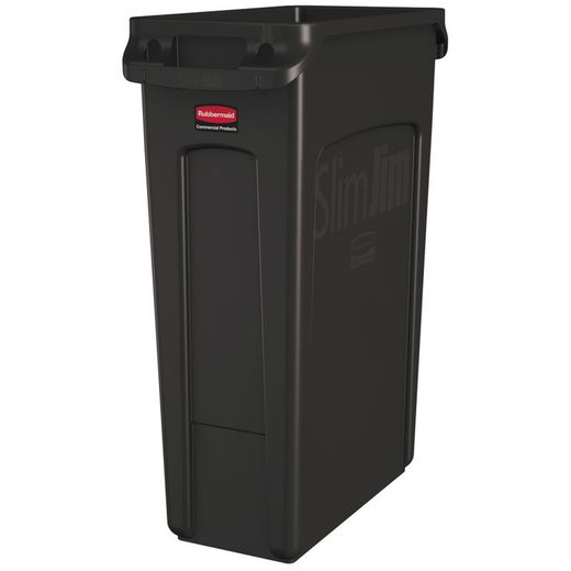 Contenedores de reciclaje slim jim de rubbermaid 60lts. y 87lt
