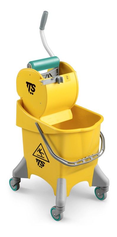 Cubo con prensa a rodillo dry