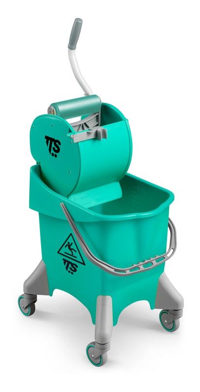 Cubo con prensa a rodillo dry