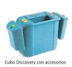 Cubo "discovery" clasificador para oficinas