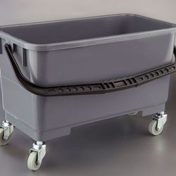 Cubo mojador limpiacristales