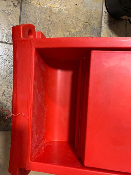 Dispensador para papeleras gasolineras de papel y guantes anti-fuego