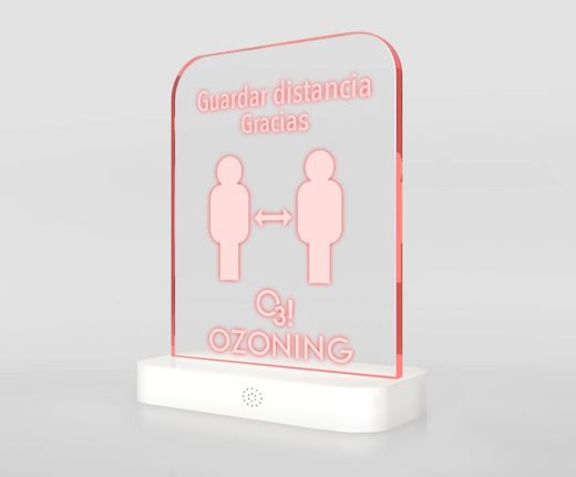 Dispositivo avisador de distancia