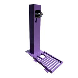 Fuente cuadrada Morada
