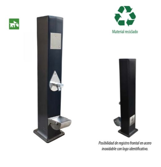 Fuente para Perros Mod. Vernal Plástica Reciclado