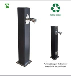 Fuente Urbana Mod. Drop fabricada Plástico reciclado