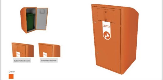 Contenedor recogida de aceites Domestico