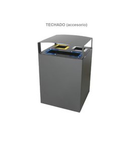 Papelera 180lts multiresiduos