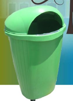 Papelera 50lts para colgar en farola