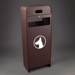 Papelera con dispensador bolsitas para perro