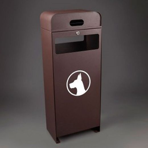 Papelera con dispensador bolsitas para perro