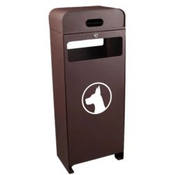 Papelera con dispensador bolsitas para perro