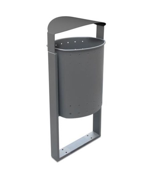 Papelera de exterior 60 l. Roma