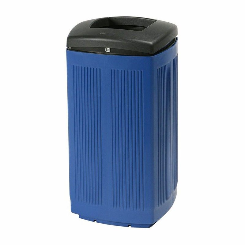 Papelera exterior toscana