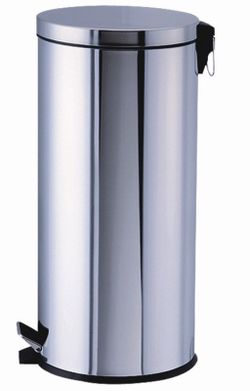 Papelera inoxidable con pedal