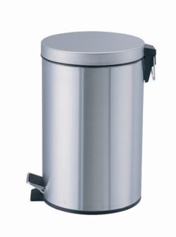 Papelera inoxidable con pedal