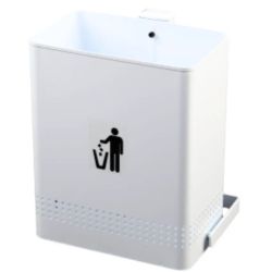 Papelera jardín mural