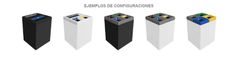 Papelera multiresiduo.