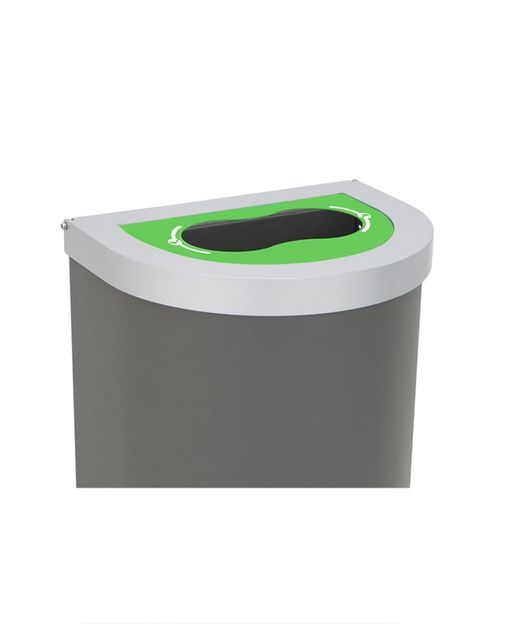 Papelera niza recogida selectiva 65 l.