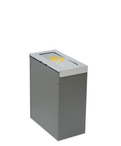 Papelera niza recogida selectiva 65 l.