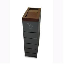 Papelera niza recogida selectiva 95 l.