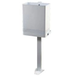 Papelera parking con soporte suelo