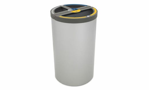Papelera reciclaje multiresiduo mod.Madrid 2-3-4 cuerpos