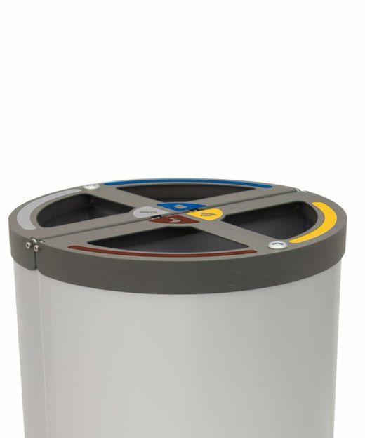 Papelera reciclaje multiresiduo mod.Madrid 2-3-4 cuerpos