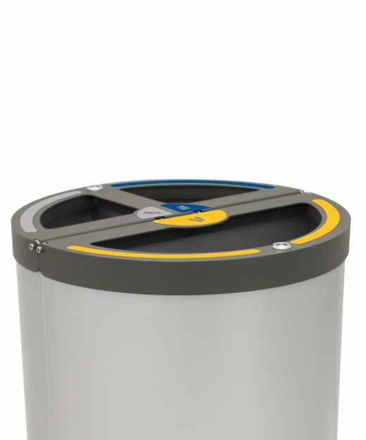 Papelera reciclaje multiresiduo mod.Madrid 2-3-4 cuerpos