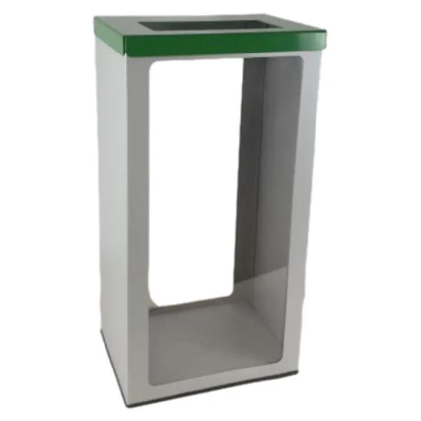 Papelera selectiva 70l acceso visual Contenedor 70lts Tapa color Azul