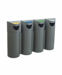 Papelera selectiva de residuos mod. Oslo 75lt - 100lt