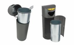 Papelera selectiva de residuos mod. Oslo 75lt - 100lt