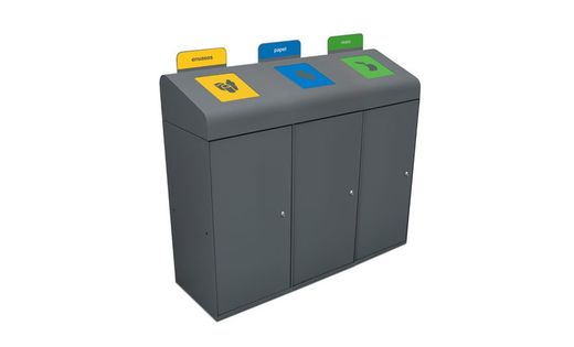 Papelera selectiva mod. Berlin 1-2-3 cuerpos