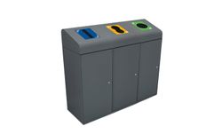Papelera selectiva mod. Berlin 1-2-3 cuerpos