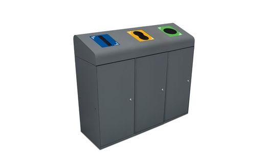 Papelera selectiva mod. Berlin 1-2-3 cuerpos