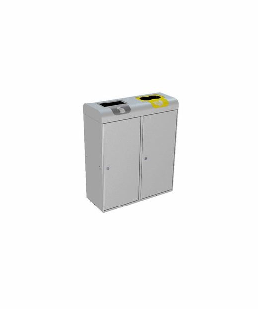 Papelera selectiva mod. Estocolmo - 75 lt