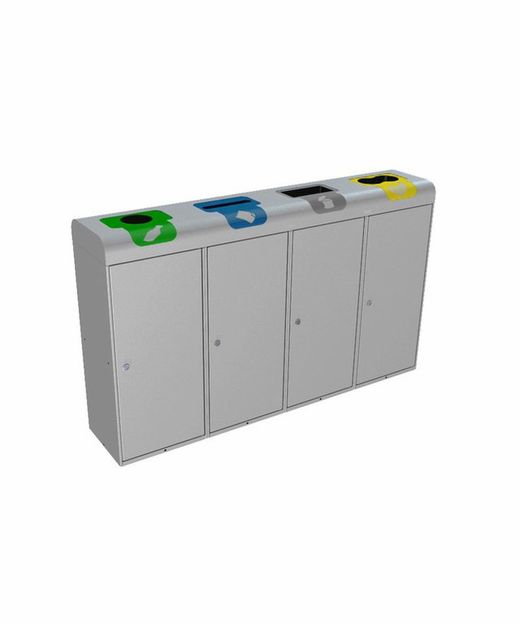 Papelera selectiva mod. Estocolmo - 75 lt