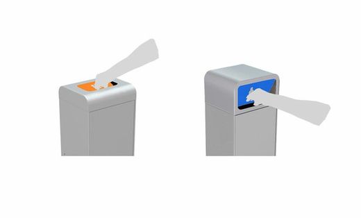 Papelera selectiva mod. Estocolmo - 75 lt