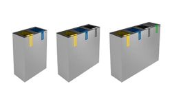 Papelera selectiva modelo edimburgo