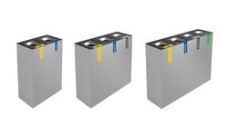 Papelera selectiva modelo edimburgo